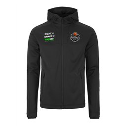 TRAINER Kapuzenjacke COACH Herren schwarz