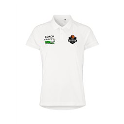 TRAINER Polo COACH Damen weiß
