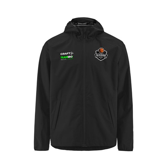 BSW SIXERS Regenjacke Herren schwarz