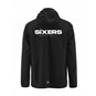 BSW SIXERS Regenjacke Herren schwarz
