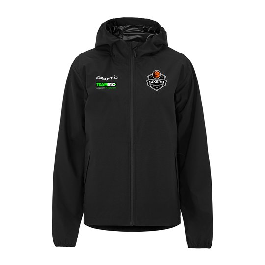 BSW SIXERS Regenjacke Damen schwarz