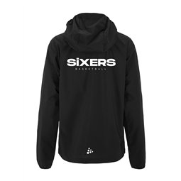 BSW SIXERS Regenjacke Damen schwarz