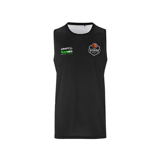 BSW SIXERS Reversible Singlet Herren schwarz/weiss