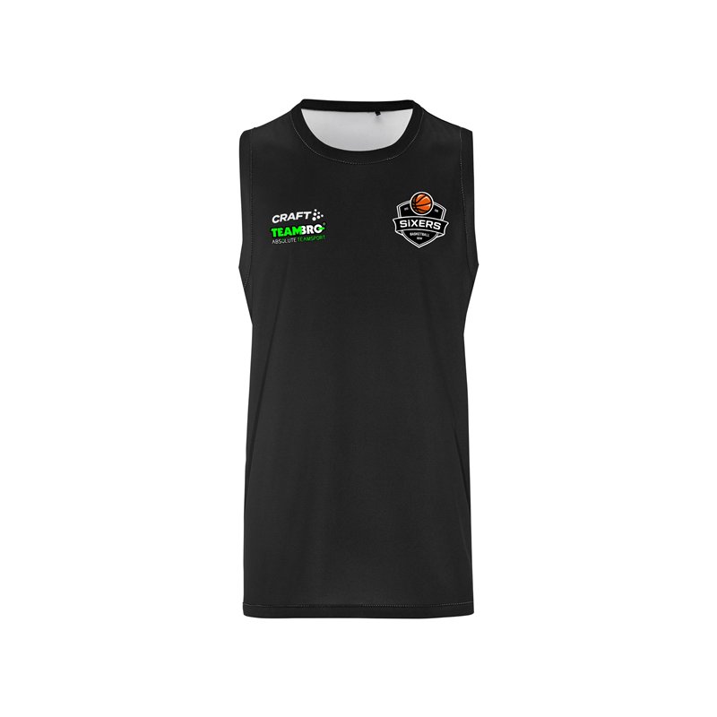 BSW SIXERS Reversible Singlet Kinder schwarz/weiss