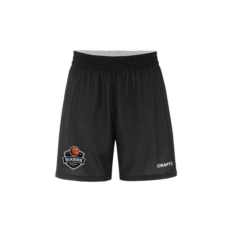 BSW SIXERS Reversible Short Kinder schwarz/weiss
