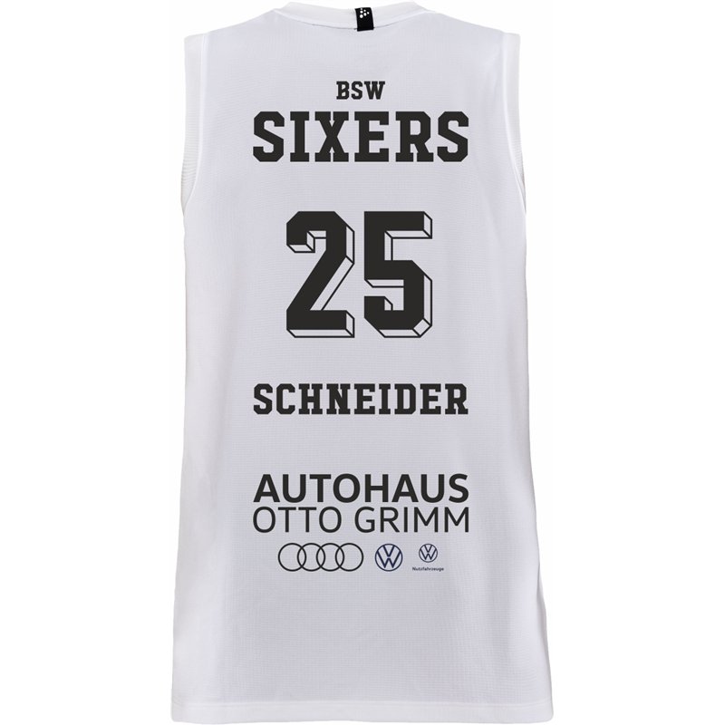 BSW SIXERS ORIGINAL Singlet Unisex weiss