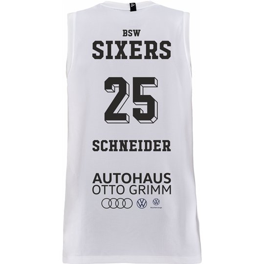 BSW SIXERS ORIGINAL Singlet Kinder weiss
