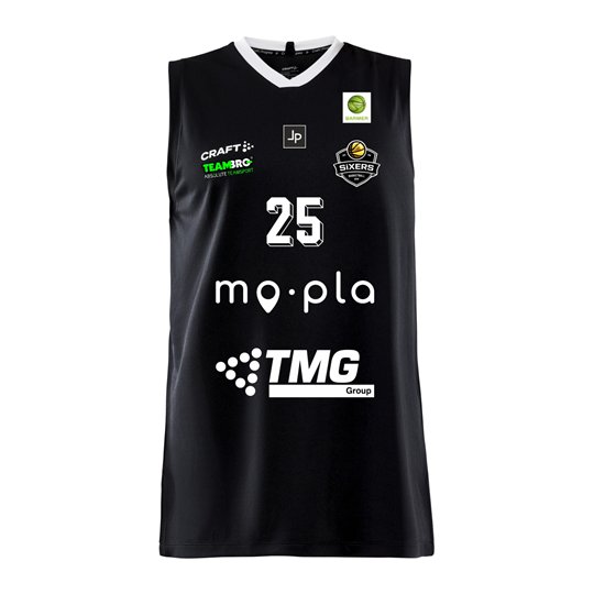 BSW SIXERS ORIGINAL Singlet Unisex schwarz/weiss